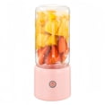 thumbnail image 1 of Juicer Household Small Portable Fruit Juicing Cup Juicer Wireless Charging 480ml Large Capacity Portable Long Battery Life. Juicer 7.7", 1 of 8