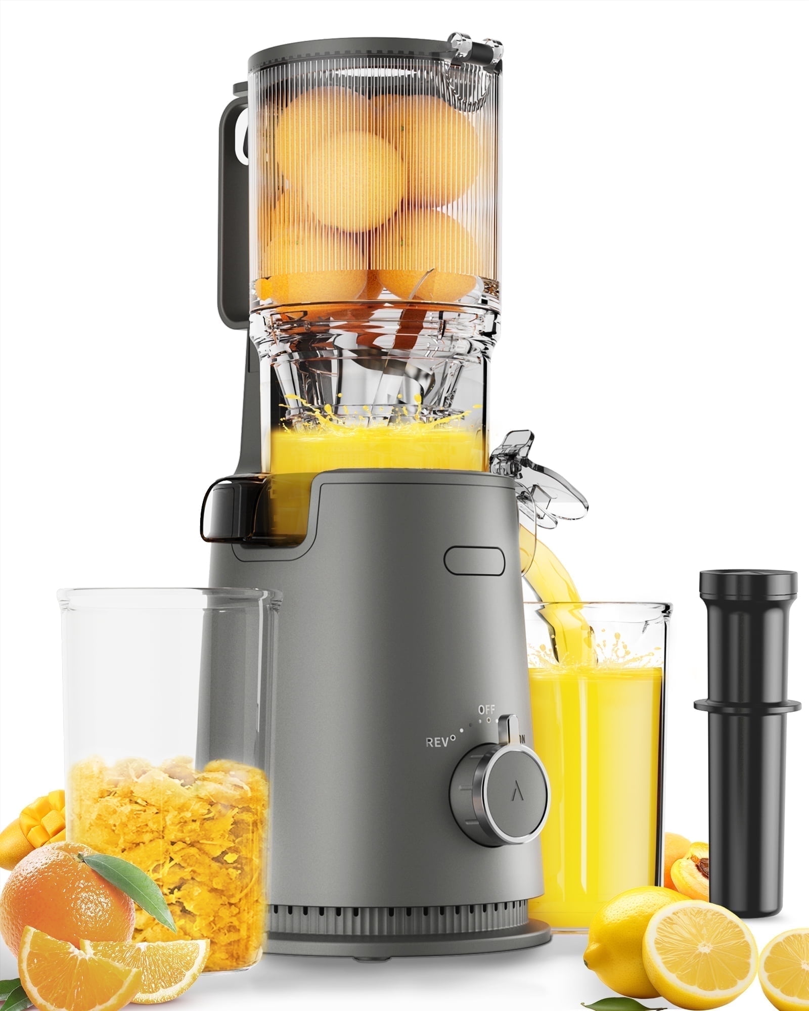 ECOSELF Cold Press Juicer, Wide Mouth, High Yield Pure