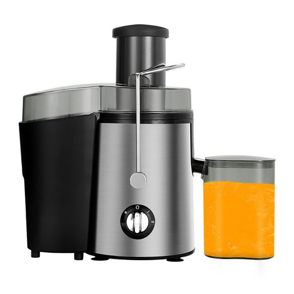 Juicer Machine, 800W Centrifugal Juice Extractor with Wide Mouth 3 Feed Chute for Fruit Vegetable with 3-Speed Setting, Easy to Clean, Black