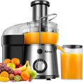 thumbnail image 1 of Juicer Machine, Centrifugal Extractor, Max Power 800W, 3" Wide Feed Chute for Fruit Vegetable, Juice Maker with 3-Speed Setting, High Yield, Easy to Clean, Stainless Steel, BPA Free, 1 of 5