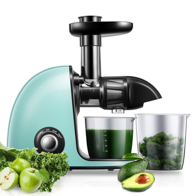 AICOOK Electric Juicer Machine, Cold Press, Fruits/Vegetables, Easy