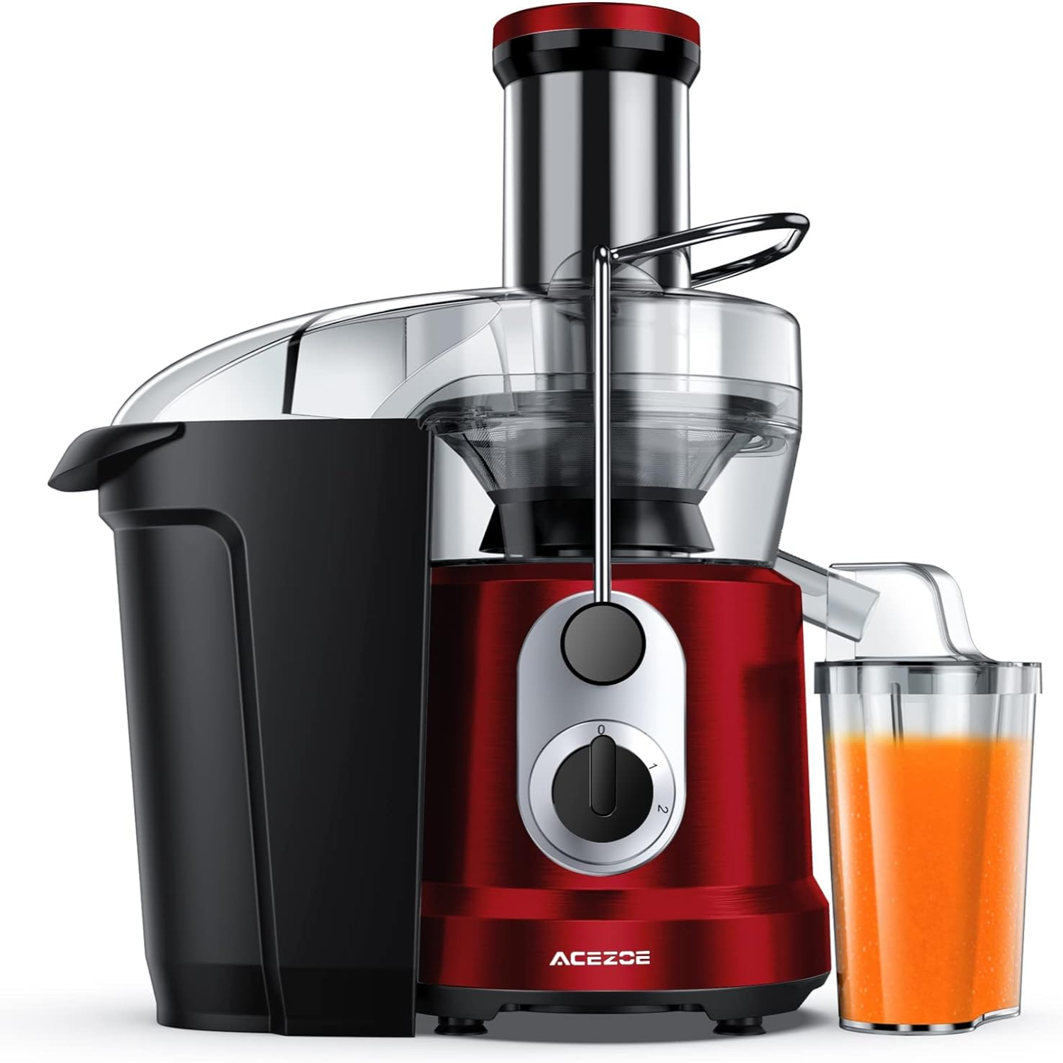 Juicer Machines 1300W Juicer Vegetable and Fruit Power Juicers Extractor with 3" Feed Chute