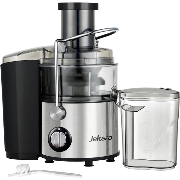 Juicer Machines, 2.8" Wide Feed Chute Centrifugal Juicer for Whole Vegetables & Fruits, Dual Speeds Juice Extractor Maker with Heavy Duty Full Copper Motor, High Juice Yield,Titanium-Plated Filter