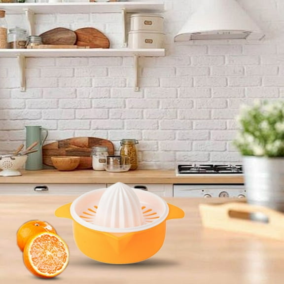 Juicer Manual Efficient Squeezer For Fresh Orange Juice With Strainer Bowl