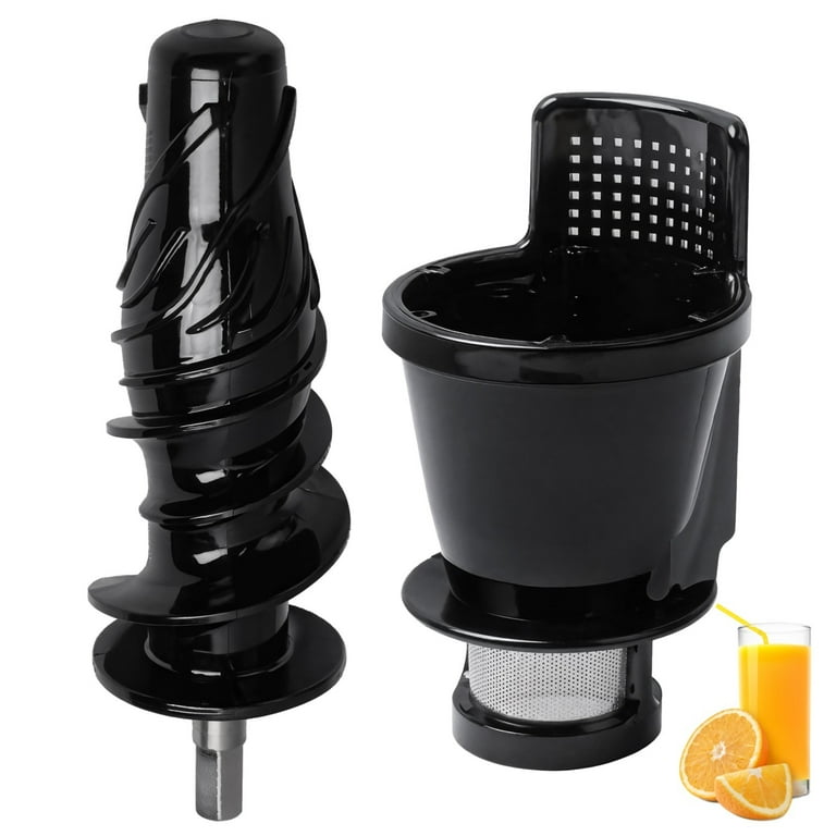 Juicer Replacement Parts Including 4.7 Juice Strainer and 6.8 Auger for Slow Masticating Juicers Food Safe Juicer Accessories Compatible with Omega 8006 8005 8004 8003 NC800 NC900 Walmart