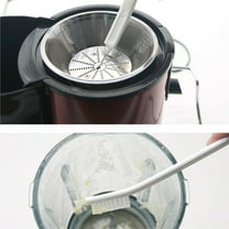 Juicer and Toaster Cleaning Brush with Soft Bristles for Small Crevices 1 Pack Plastic Scrub Brush for Cleaning Supplies (White) ,Hulucky