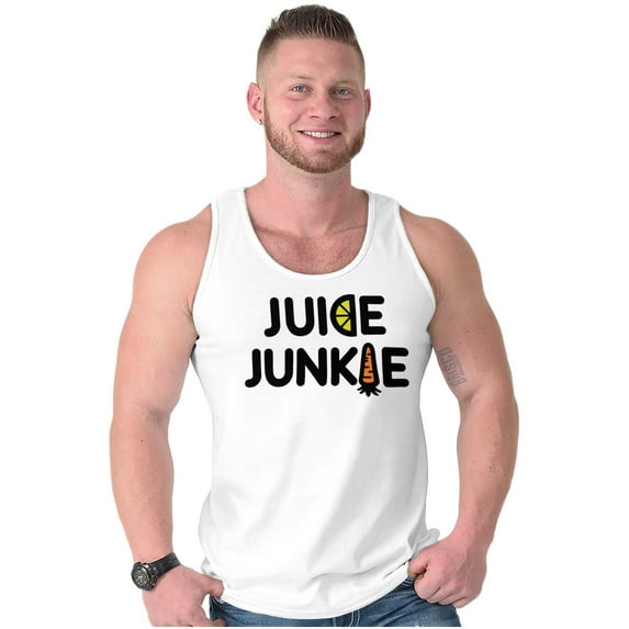 Juicing Superfood Healthy Lifestyle Plus Size Graphic Tank Top Brisco Brands 2X