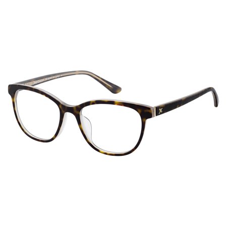 Juicy Couture 197 Full Rim Rectangular Dark Havana Eyeglasses