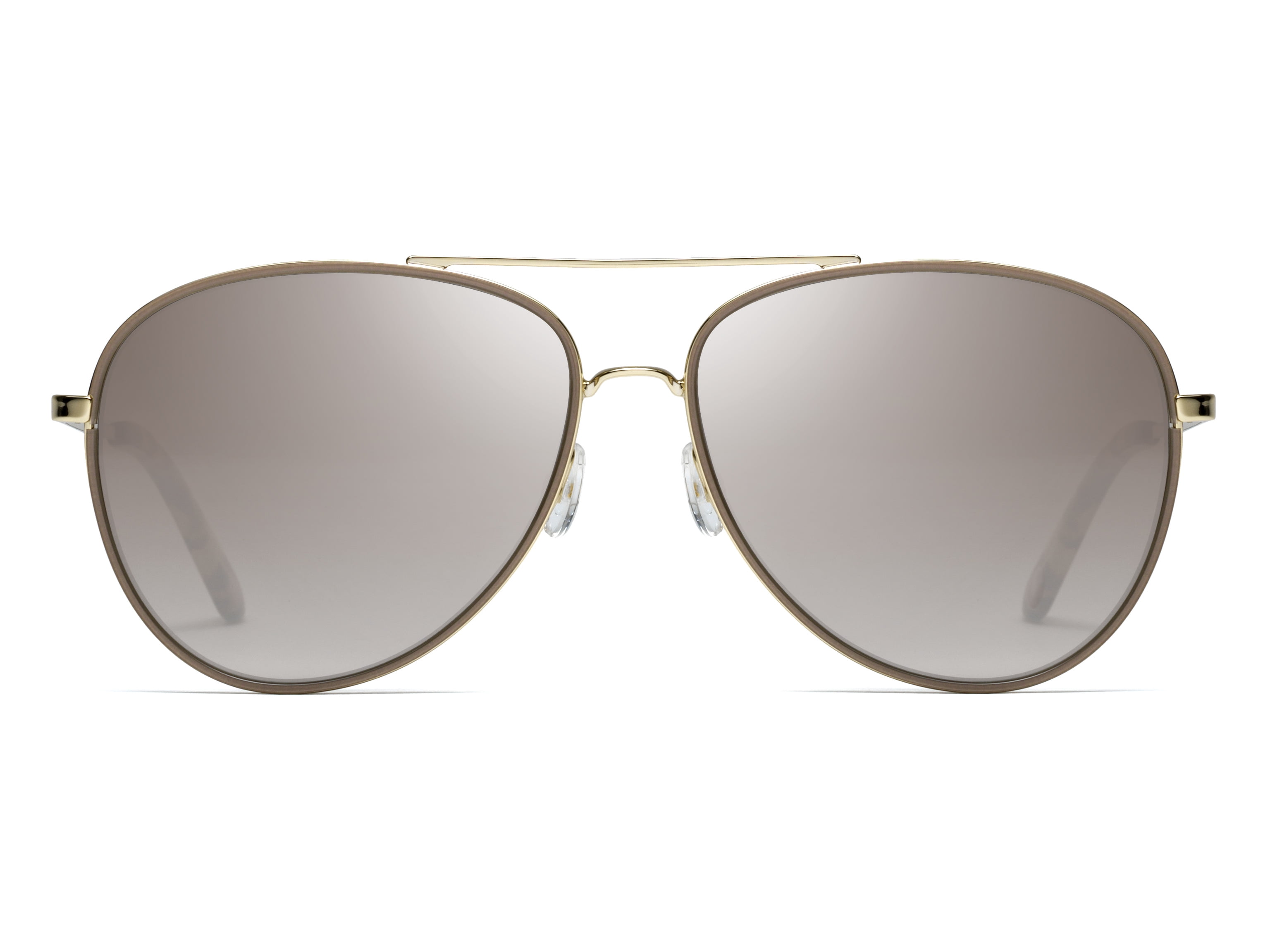 New With Case Juicy Couture Women Aviator Sunglasses Juicy Couture JU 599/S DC 0EYR Gold Pink Aviator Sunglasses  main image 3