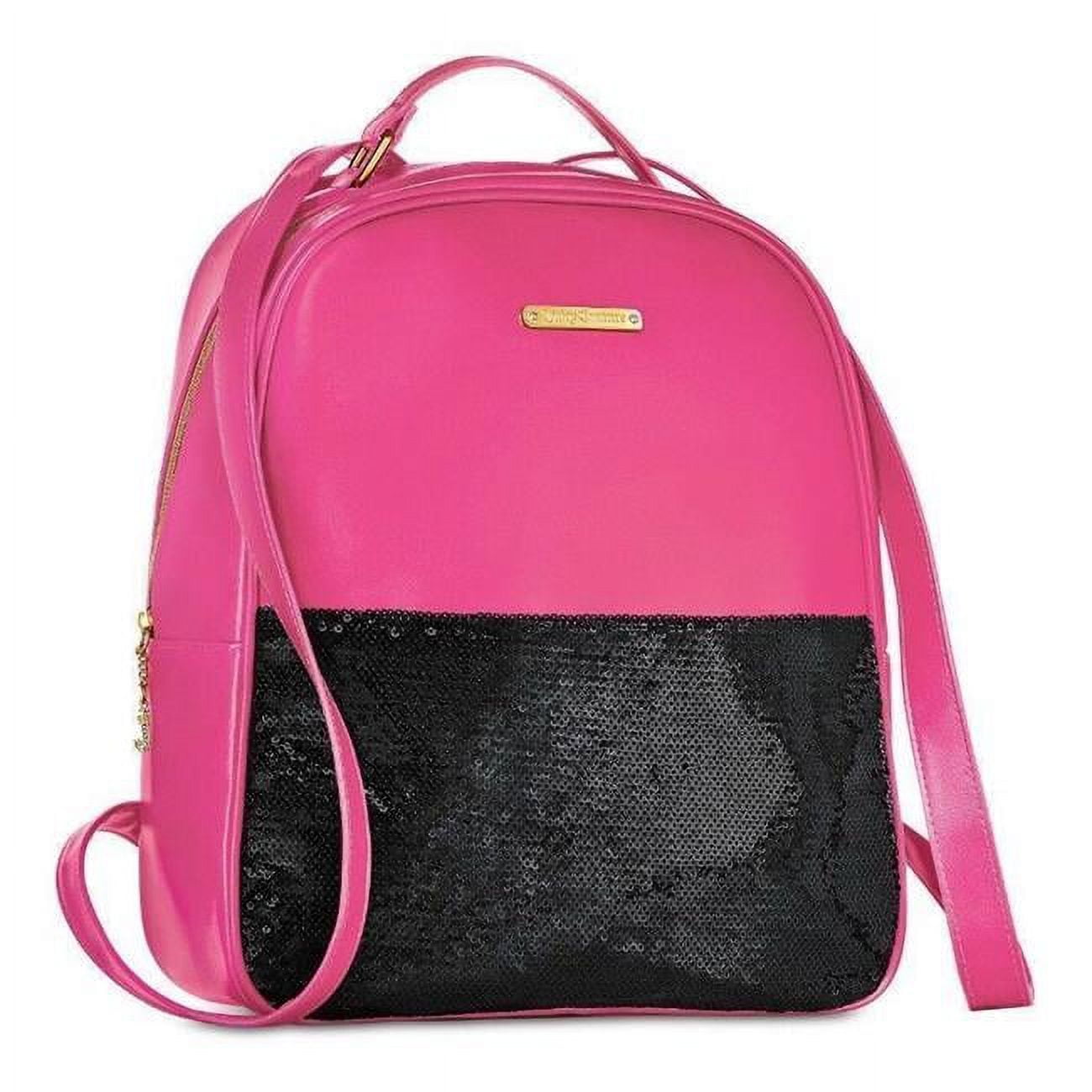 Juicy Couture Fashionable Zippered Backpack with Front Pocket