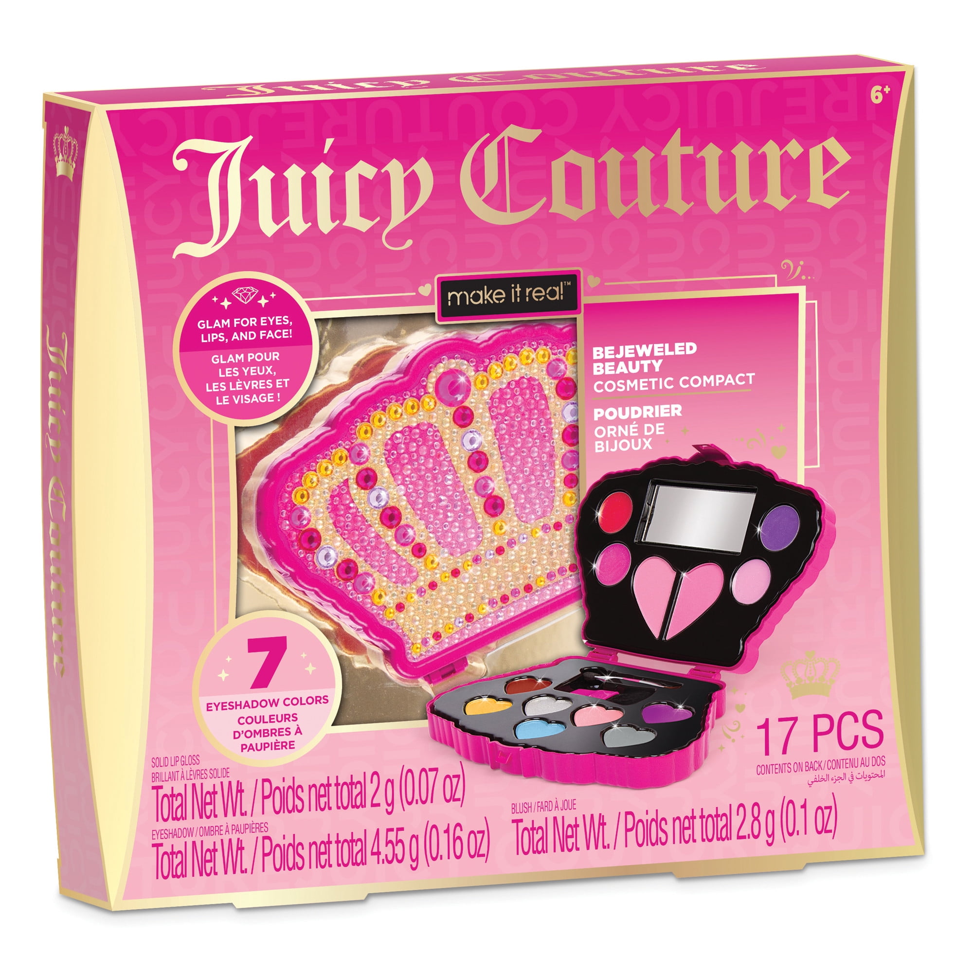 Juicy Couture: Bejeweled Beauty Cosmetic Compact - Walmart.com