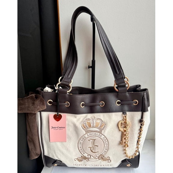 Juicy Couture Classic Juicy Lover Tote - Crystal