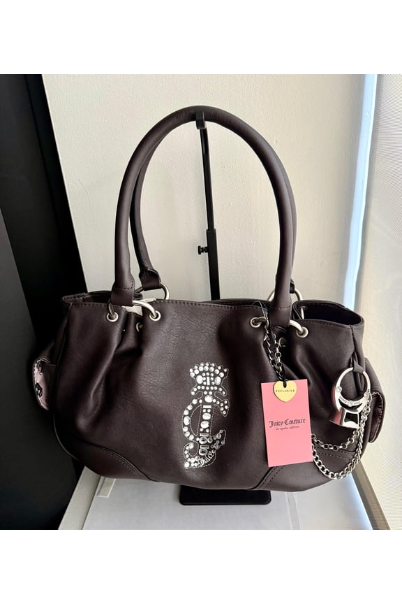 Crown Satchel, Brown