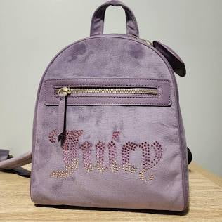 juicy couture mini backpack purse Miss Bow Backpack, Pink Flash Faux Leather with Embossed Logo & Front Zip Pocket : Clothing, Shoes & Jewelry 1 Juicy couture mini backpack -