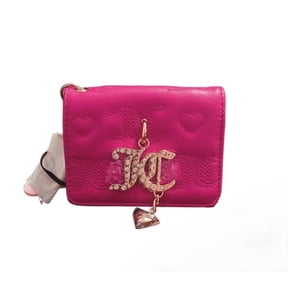 Juicy Couture Everything Nice Card Case Key Fob - Raspberry Tart - NWT