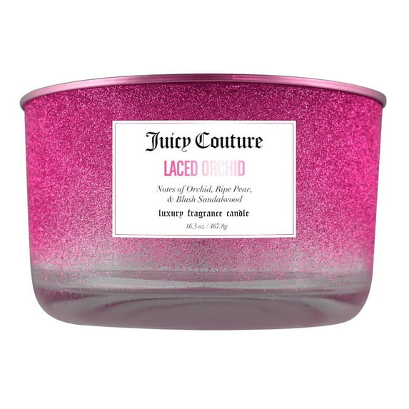 Juicy Couture Glitter Candle - Laced Orchid