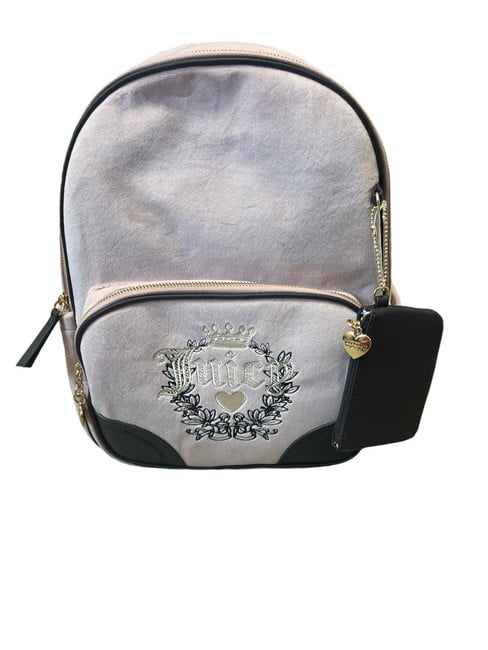 Juicy Couture Heritage Backpack ❤️❤️New Juicy Couture PinkLicorice w/Brown Heritage  main image 4