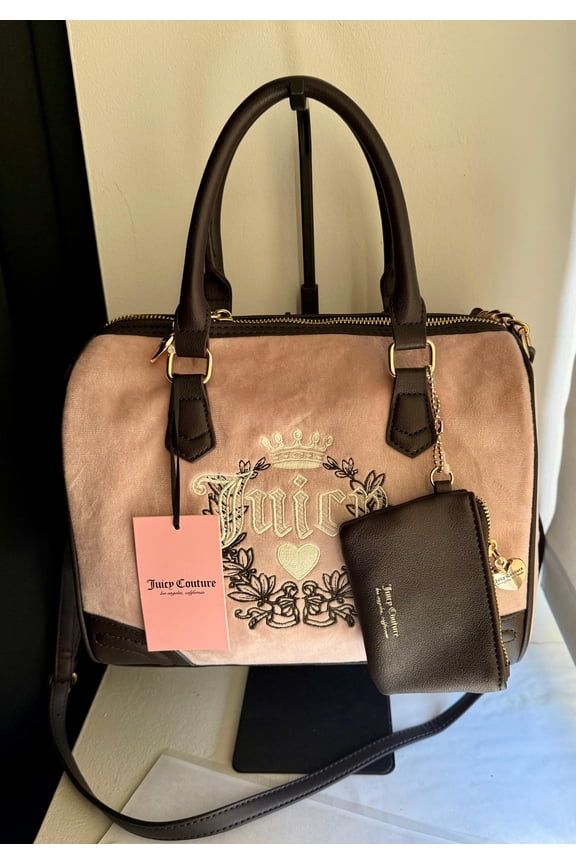 Heritage Satchel - Dusty Blush/ Brown