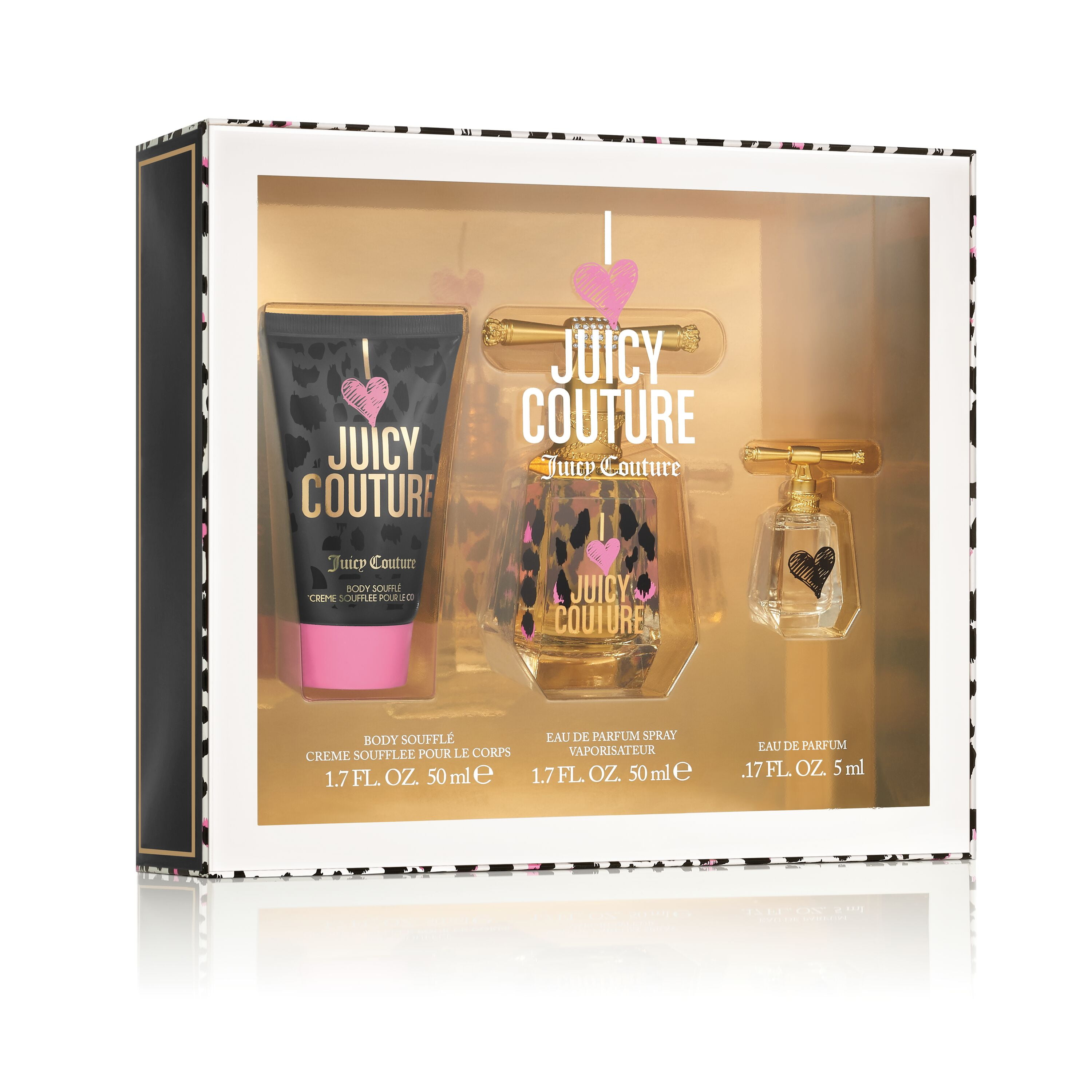 Juicy Couture I Love Juicy Couture Perfume Gift Set for Women, 3 Piece