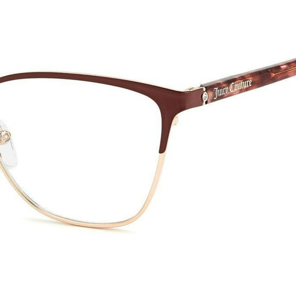 Juicy Couture JU 238/G 0LHF 00 Women's Burgundy Frame Eyeglasses