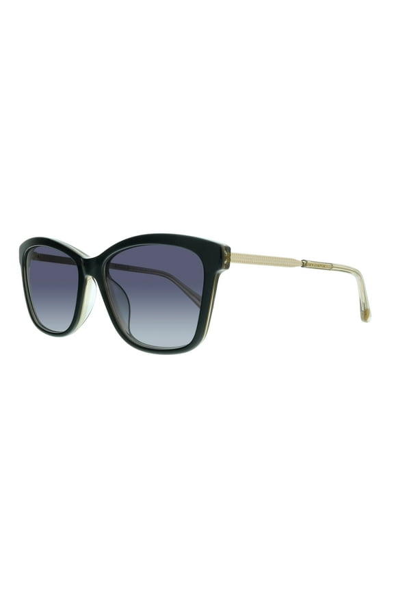 JU 604/S 9O 00WM Black Beige Rectangle Sunglasses for womens