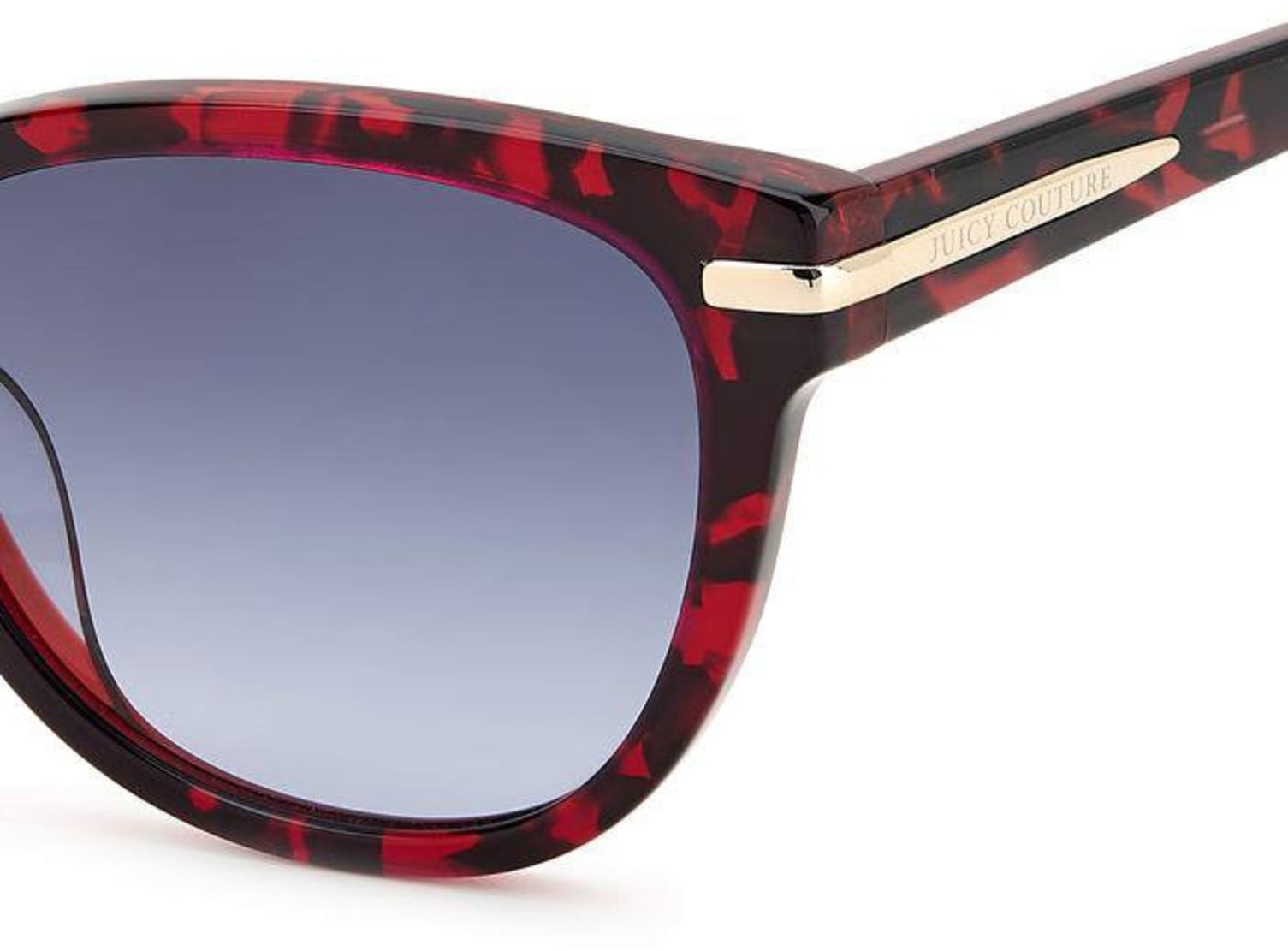 Juicy Couture JU 625/S 00UC 9O Women's Red Havana Frame Sunglasses