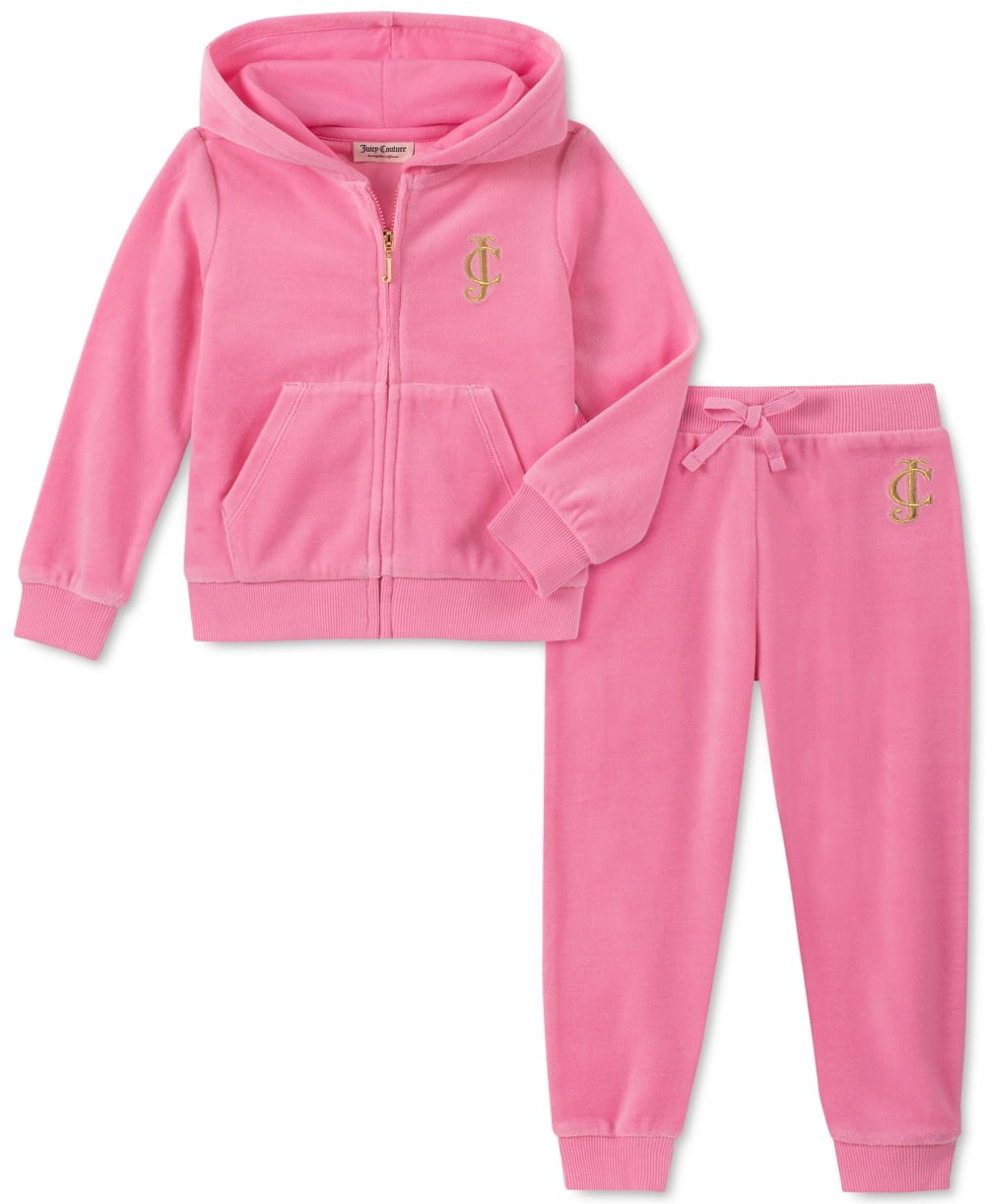 Juicy Couture girls 2 Pieces Pants Set, Pink/Print, 4T : Buy Online at Best  Price in KSA - Souq is now : Fashion