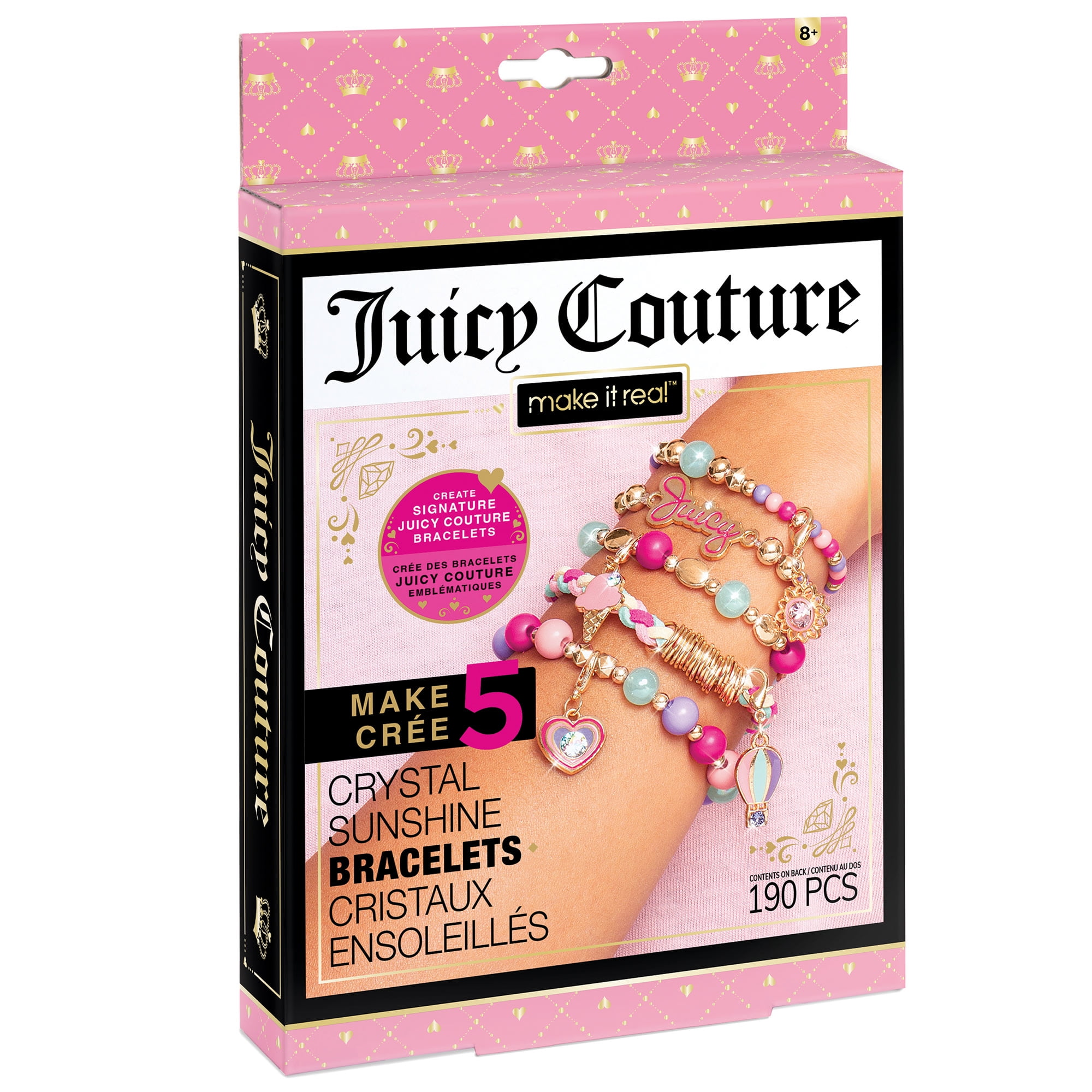 Juicy Couture Mini Crystal Sunshine Bracelets DIY Kit- Create 5