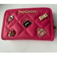 thumbnail image 1 of Juicy Couture Pink Quilted Wallet with Gold Pins – Stylish Zip Wallet NWT, 1 of 5