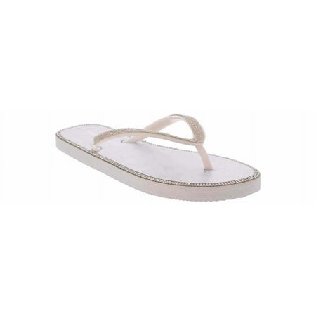 Juicy Couture Surprise Thong Sandal | SURPRISE-WHITE