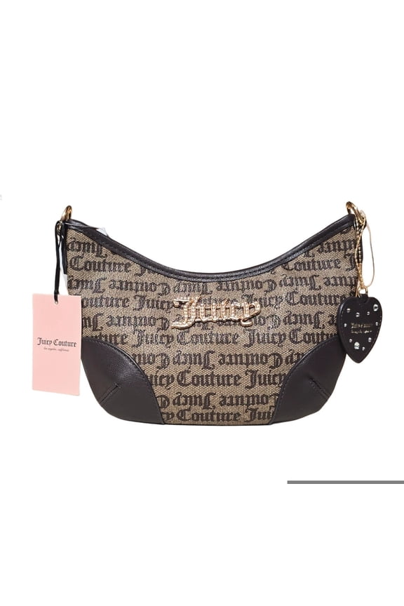 Taupe/Dark Brown Chocolate Trim Shoulder bag -NWT