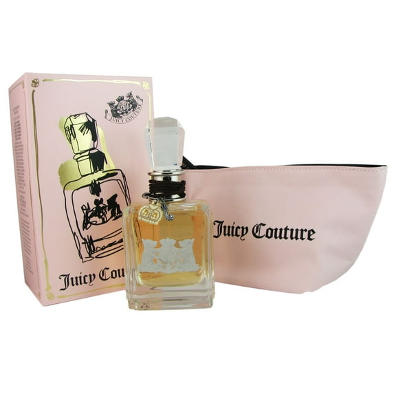 Juicy Couture Traveler's Exclusive Perfume Set For Women 3.4 oz with Cosmetic Bag