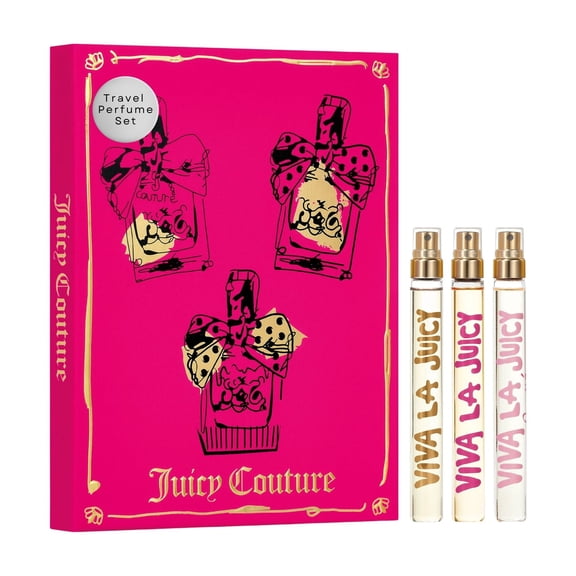 Juicy Couture Viva La Juicy 3-Piece Travel Spray Perfume Gift Set