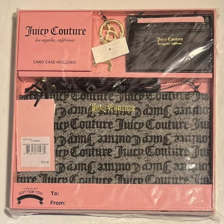 Juicy Couture Waistlet, Card Case, and Keychain Gift Set