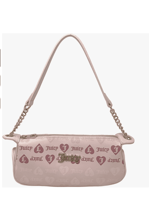 Womens Girls Just Wanna Have Fun Shoulder Bag Powder Blush Pink