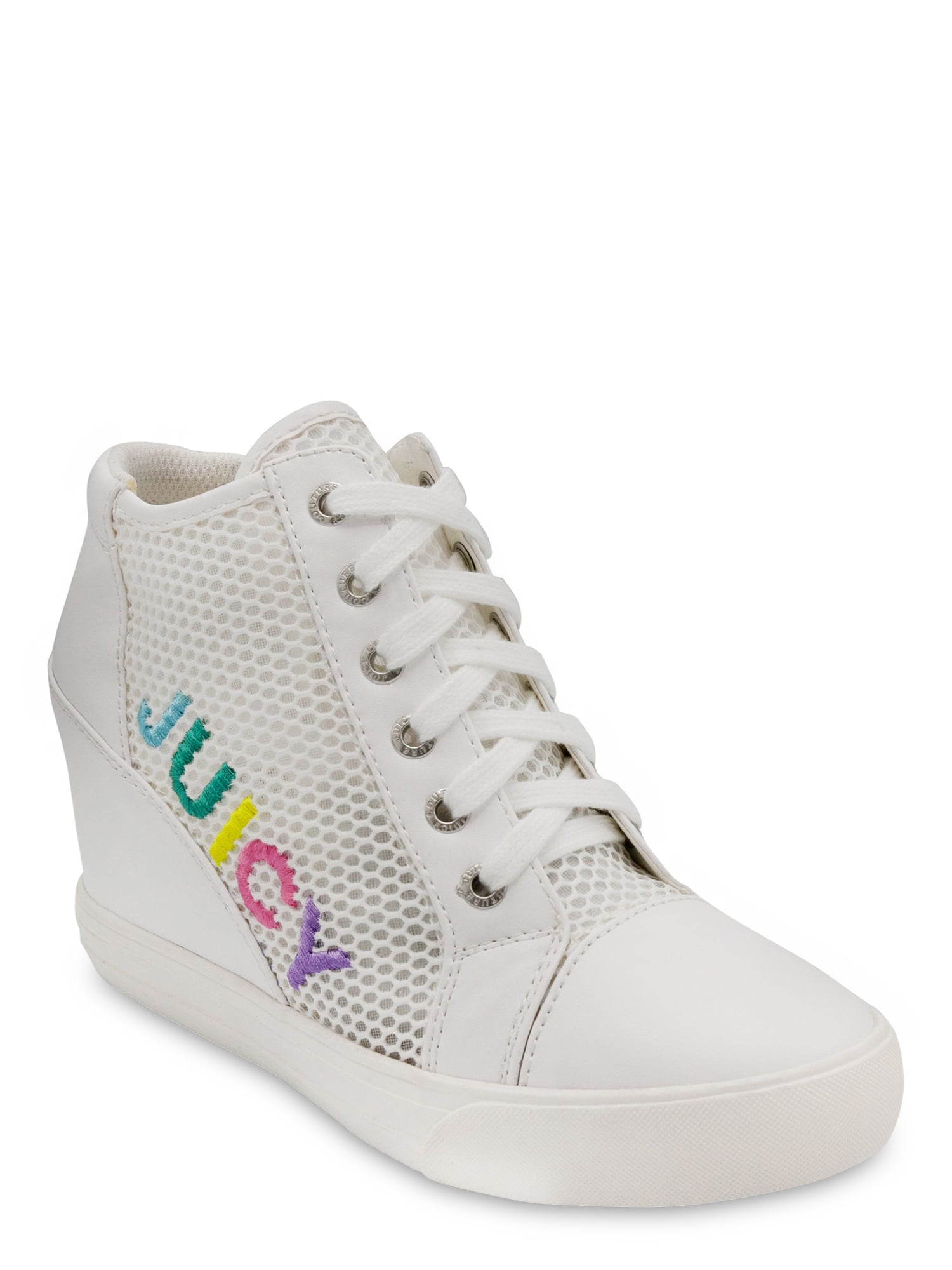 Juicy Couture Women's Jump Platform Mesh Sneaker Wedge