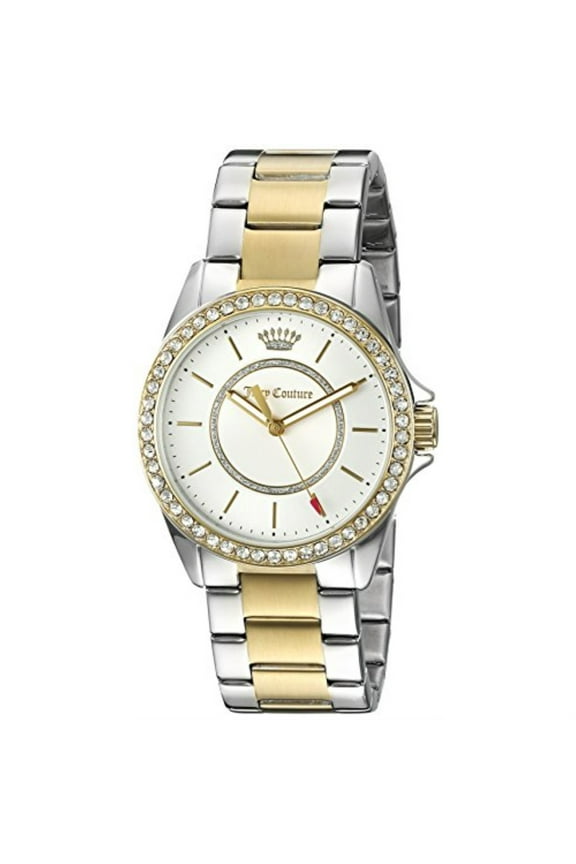 Women's 'Laguna' Quartz Silver and Gold and Stainless Steel Casual Watch, Color:Two Tone (Model: 1901411)
