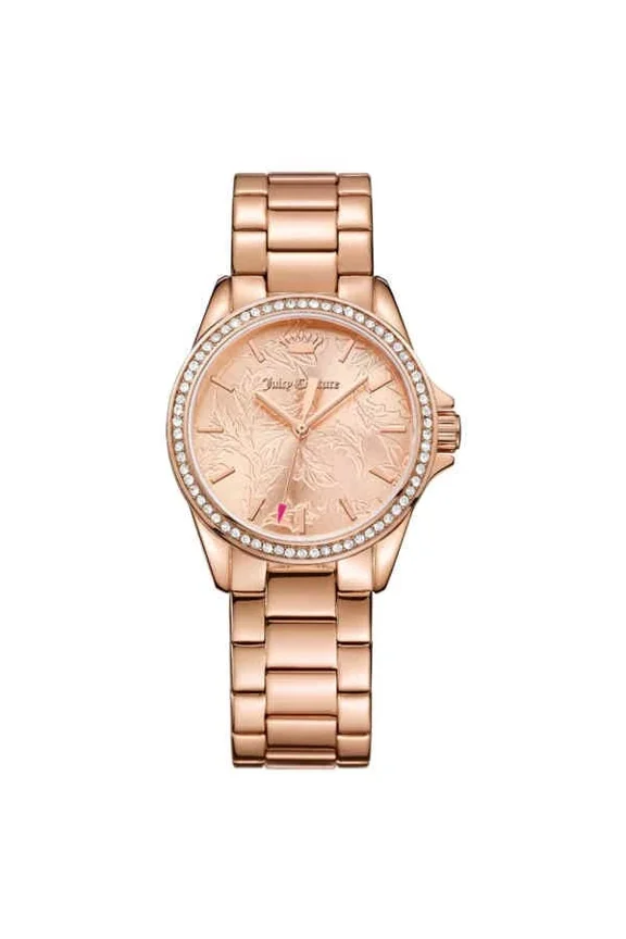 Women's 'Laguna' Quartz Stainless Steel Casual Watch, Color:Rose Gold-Toned (Model: 1901520)