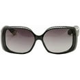 thumbnail image 1 of Juicy Couture Women's Rectangle Black Sunglasses, 1 of 7