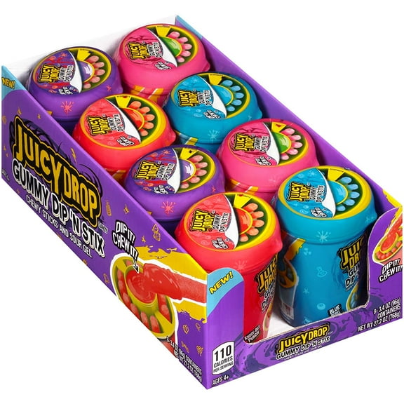 Juicy Drop 3.4 oz Confections-soft (Case of 8)
