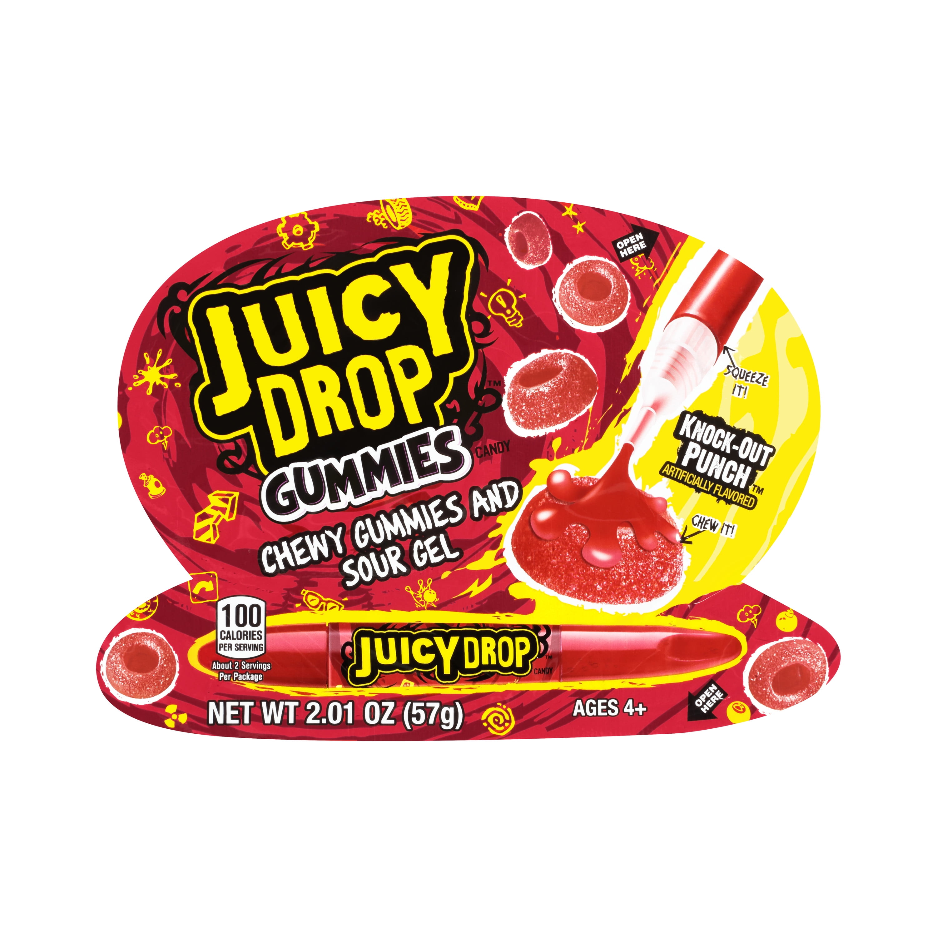 Juicy Drop Gummies Sweet & Sour Candy with Gel Pen 2.01 oz in Nepal at NPR 4553, Rating 5