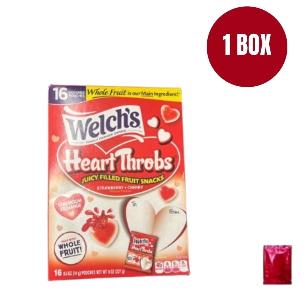 Juicy Filled Fruit-Flavored Snack Pouches, Mixed Fruit, Gluten-Free, Excellent Source of Vitamins A, C & E, 16 Pouches with LaPrima Morceau Bonbon Bonus