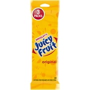 Juicy Fruit Chewing Gum, Value Pack - 15 Count (3 Pack - 45 Total Pieces)