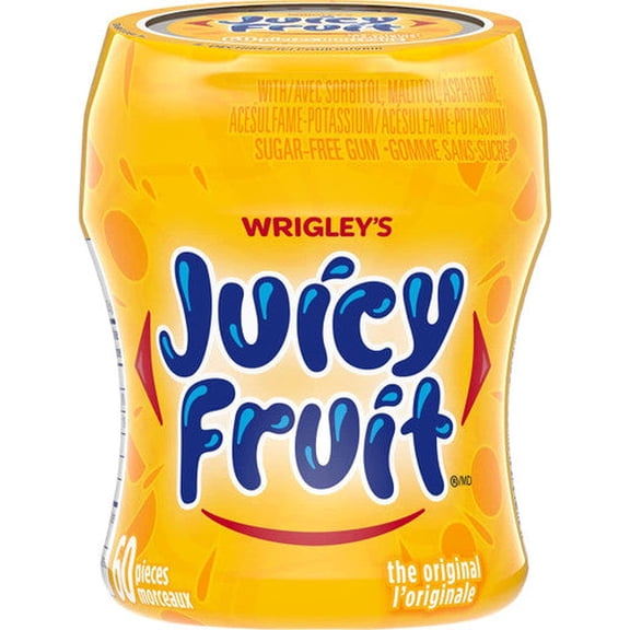 Wm Wrigley Jr Juicy Fruit Gum, 60 ea