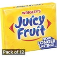 thumbnail image 1 of Juicy Fruit Gum, Slim Pack (Pack of 12), 1 of 1