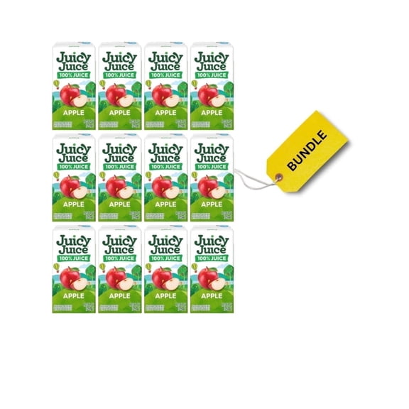 Juicy Juice 12ct Fruit Box Bundle Apple 4.23oz Fruit Juice 100%