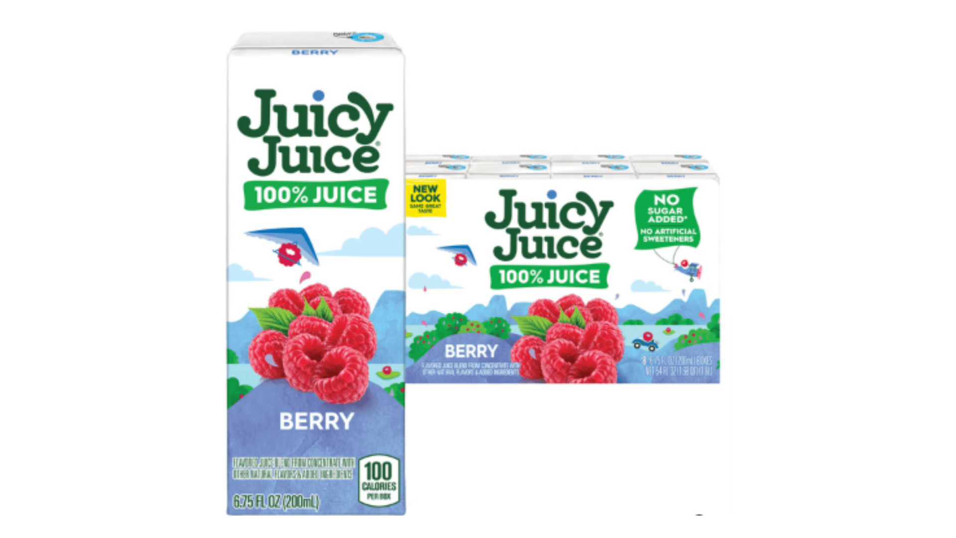 Juicy Juice Berry, 6.75 fl oz Box, 8 Pack