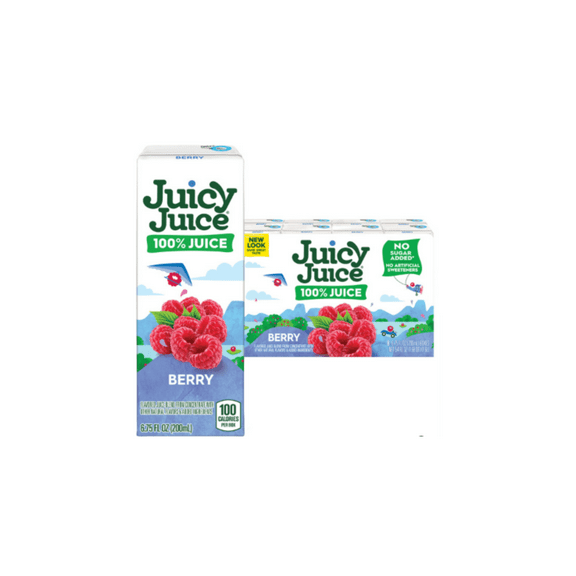 Juicy Juice Berry, 6.75 fl oz Box, 8 Pack