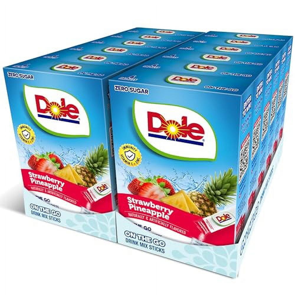 Juicy Mixes Strawberry Pineapple Dole- Powder Drink Mix