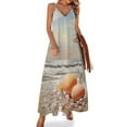 thumbnail image 1 of Juicy Peach Sleeveless Dress Woman Fashion Long Dresses Women's Summer Suit Dress Summer 2025 Women, 1 of 7